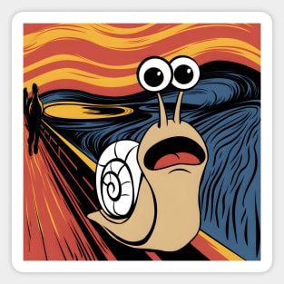 Snail Scream Magnet